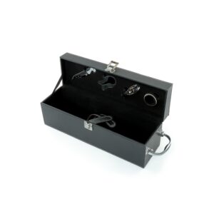 Kit Vinho para 1 Garrafa Personalizado - X03493 para Brindes de Eventos e Feiras da Zen Brindes.