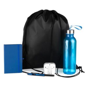 Kit de Boas-Vindas e Onboarding 5 Peças Personalizado - MKT-90243 para Brindes de Eventos e Feiras da Zen Brindes.