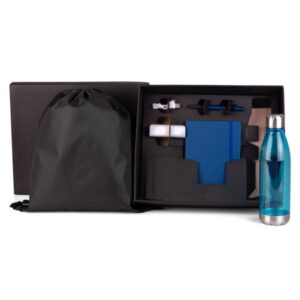 Kit de Boas-Vindas e Onboarding Personalizado 5 Peças - MKT-9045Q para Brindes de Eventos e Feiras da Zen Brindes.