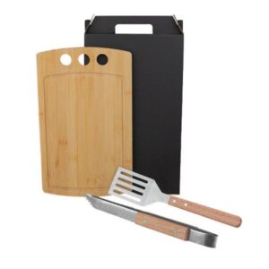 Kit para Churrasco e Hambúrguer Personalizado - MMX-21356 para Brindes de Eventos e Feiras da Zen Brindes.