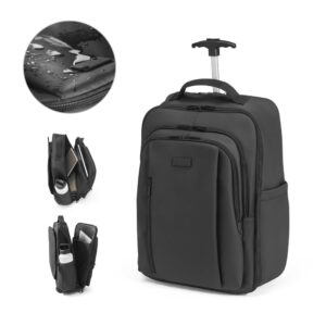 Mochila Trolley Personalizada 900D Resistente à Água - S92319 para Brindes de Eventos e Feiras da Zen Brindes.