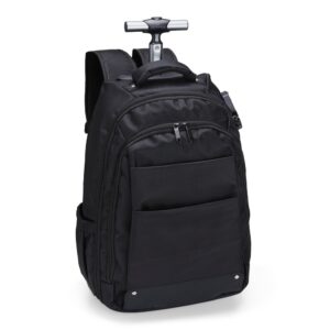 Mochila com Rodinhas Personalizada 27 Litros - X01443 para Brindes de Eventos e Feiras da Zen Brindes.