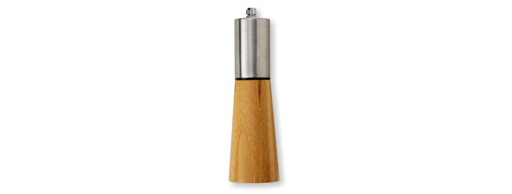 Moedor de Sal Grosso e Pimenta Personalizado - MTE-00933 para Brindes de Eventos e Feiras da Zen Brindes.