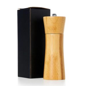 Moedor de Sal Grosso e Pimenta Personalizado - MTE-00943 para Brindes de Eventos e Feiras da Zen Brindes.