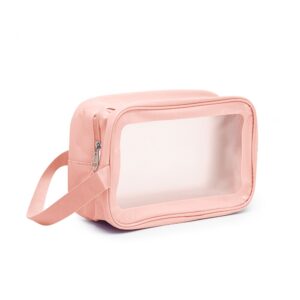 Necessaire Personalizada Média Impermeável de PVC e PU - X18808 para Brindes de Eventos e Feiras da Zen Brindes.