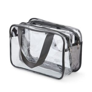 Necessaire Transparente Grande Personalizado - X18776 para Brindes de Eventos e Feiras da Zen Brindes.