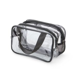 Necessaire Transparente Média Personalizado - X18777 para Brindes de Eventos e Feiras da Zen Brindes.