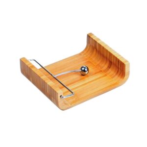 Porta Guardanapos Personalizado em Bambu Cancun Pequeno - MGN-01163 para Brindes de Eventos e Feiras da Zen Brindes.