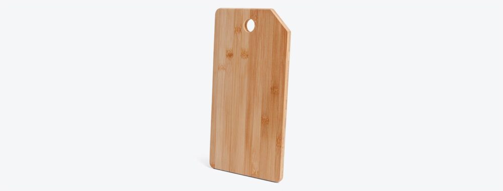 Prancha Personalizada para Alimentos em Bambu Supreme - MTA-20003 para Brindes de Eventos e Feiras da Zen Brindes.