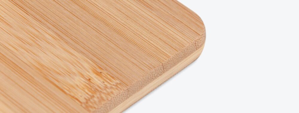 Prancha Personalizada para Alimentos em Bambu Supreme - MTA-20003 para Brindes de Eventos e Feiras da Zen Brindes.