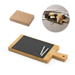 Quadro Personalizado com Ardósia e 2 Gizes Inclusos - S94342 para Brindes de Eventos e Feiras da Zen Brindes.
