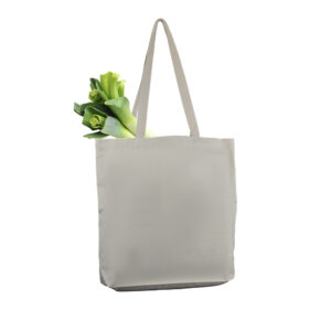 Sacola Ecobag em Algodão Personalizada - ABAC004 para Brindes de Eventos e Feiras da Zen Brindes.