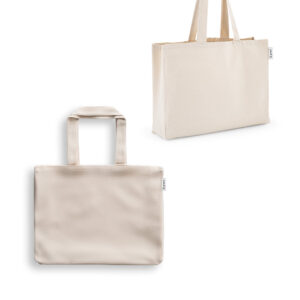 Sacola Ecológica Reciclada Personalizada - S92330 para Brindes de Eventos e Feiras da Zen Brindes.
