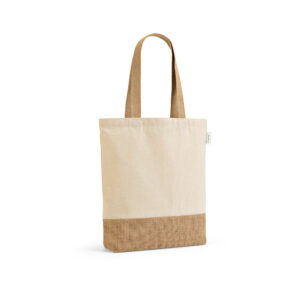 Sacola Ecológica Reciclada Personalizada - S92345 para Brindes de Eventos e Feiras da Zen Brindes.