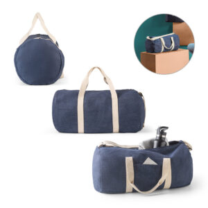 Sacola Esportiva Personalizada Reciclada - S92095 para Brindes de Eventos e Feiras da Zen Brindes.