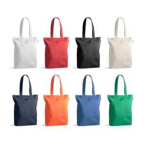 Sacola em Algodão Sem Tingimento Personalizada - S92371 para Brindes de Eventos e Feiras da Zen Brindes.