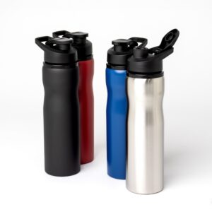 Squeeze Inox Personalizado 800 ml - X18821 para Brindes de Eventos e Feiras da Zen Brindes.
