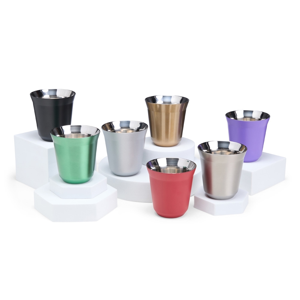 Copo de Inox Lungo - Parede Dupla - 150 ml - X08245