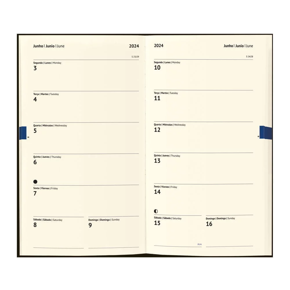 Agenda 2024 Pocket em cortiça Pomar - S66198 - Agendas Brinde Personalizado - Zen Brindes