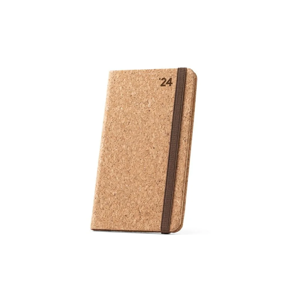 Agenda 2024 Pocket em cortiça Pomar - S66198 - Agendas Brinde Personalizado - Zen Brindes