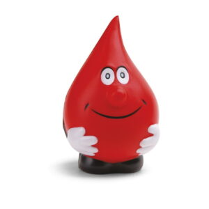 Anti-estresse Gota Reds - S98059 - Escritório e Papelaria Brinde Personalizado - Zen Brindes