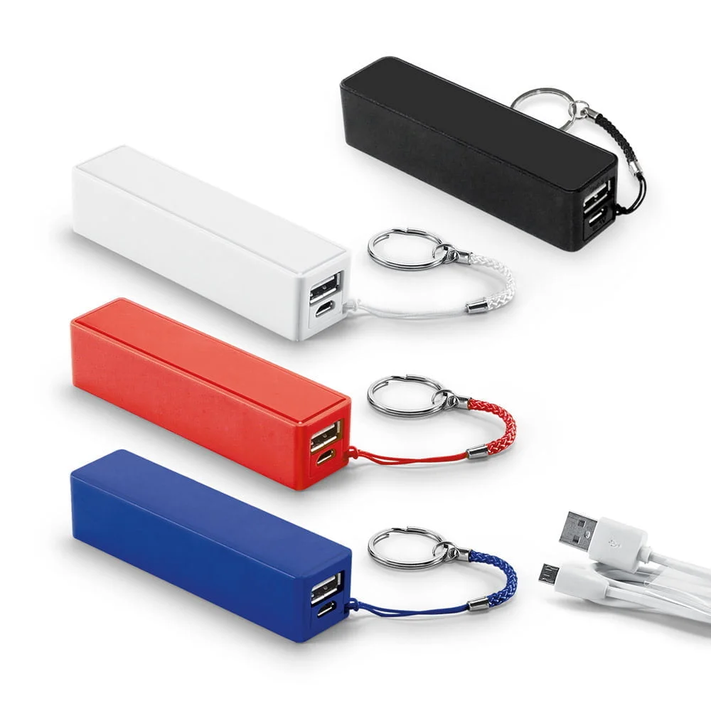 Bateria portátil Bit 1 - S97162 - Power Banks Brinde Personalizado - Zen Brindes