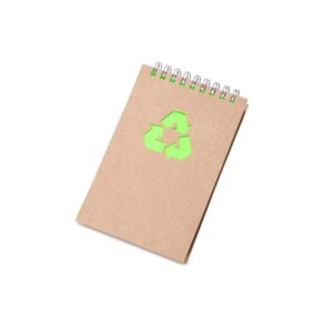 Bloco de Anotações Ecológico Verde na Zen Brindes - Presente Personalizado