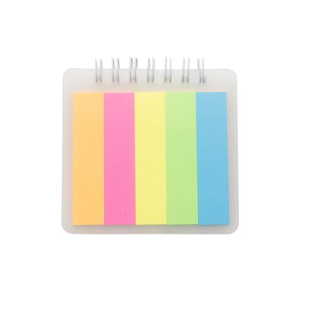 Bloco de Anotações com Autoadesivos - X18557 - Branco -  Brinde Personalizado - Zen Brindes