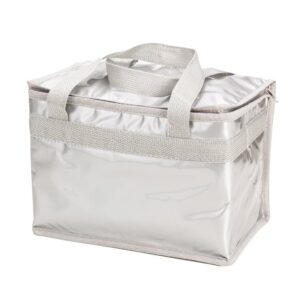 Bolsa Térmica 13 Litros Prata na Zen Brindes - Presente Personalizado