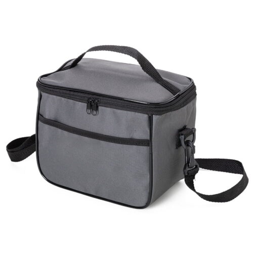 Bolsa Térmica 6 Litros Prata na Zen Brindes - Presente Personalizado