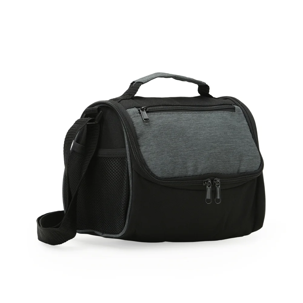 Bolsa Térmica 7 Litros - X04846 - Chumbo -  Brinde Personalizado - Zen Brindes