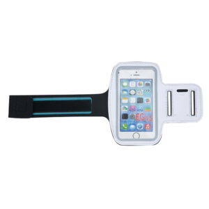 Braçadeira Neoprene Branco ou Transparente na Zen Brindes - Presente Personalizado