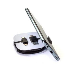 Cabo USB 4 em 1 com Case Suporte - X14534