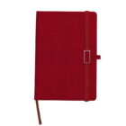 Caderneta Emborrachada - X03002 - Vermelho -  Brinde Personalizado - Zen Brindes