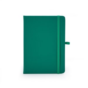 Caderneta Emborrachada - X05067 - Verde -  Brinde Personalizado - Zen Brindes
