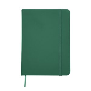 Caderneta Emborrachada - X12514 - Verde -  Brinde Personalizado - Zen Brindes
