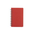 Caderneta Kraft - X14918 - Vermelho -  Brinde Personalizado - Zen Brindes