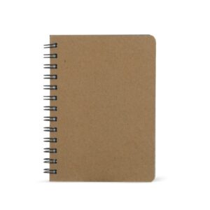 Caderneta Kraft - X14919 - Natural -  Brinde Personalizado - Zen Brindes