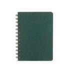 Caderneta Kraft - X14919 - Verde -  Brinde Personalizado - Zen Brindes