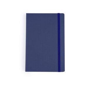 Caderneta de Couro Sintético Azul na Zen Brindes - Presente Personalizado