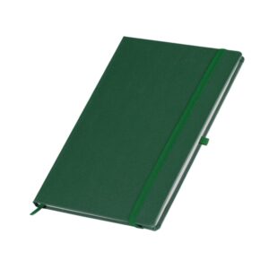 Caderneta em Couro Sintético Verde na Zen Brindes - Presente Personalizado