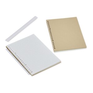 Caderno A5 Kraft - X05060 - Cadernos Brinde Personalizado - Zen Brindes