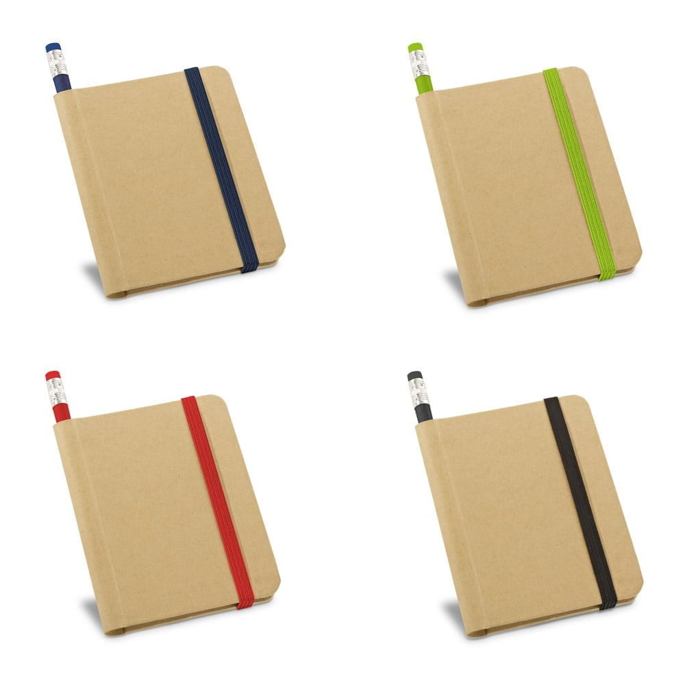 Caderno A7 Bronte - S93422 - Lápis Brinde Personalizado - Zen Brindes