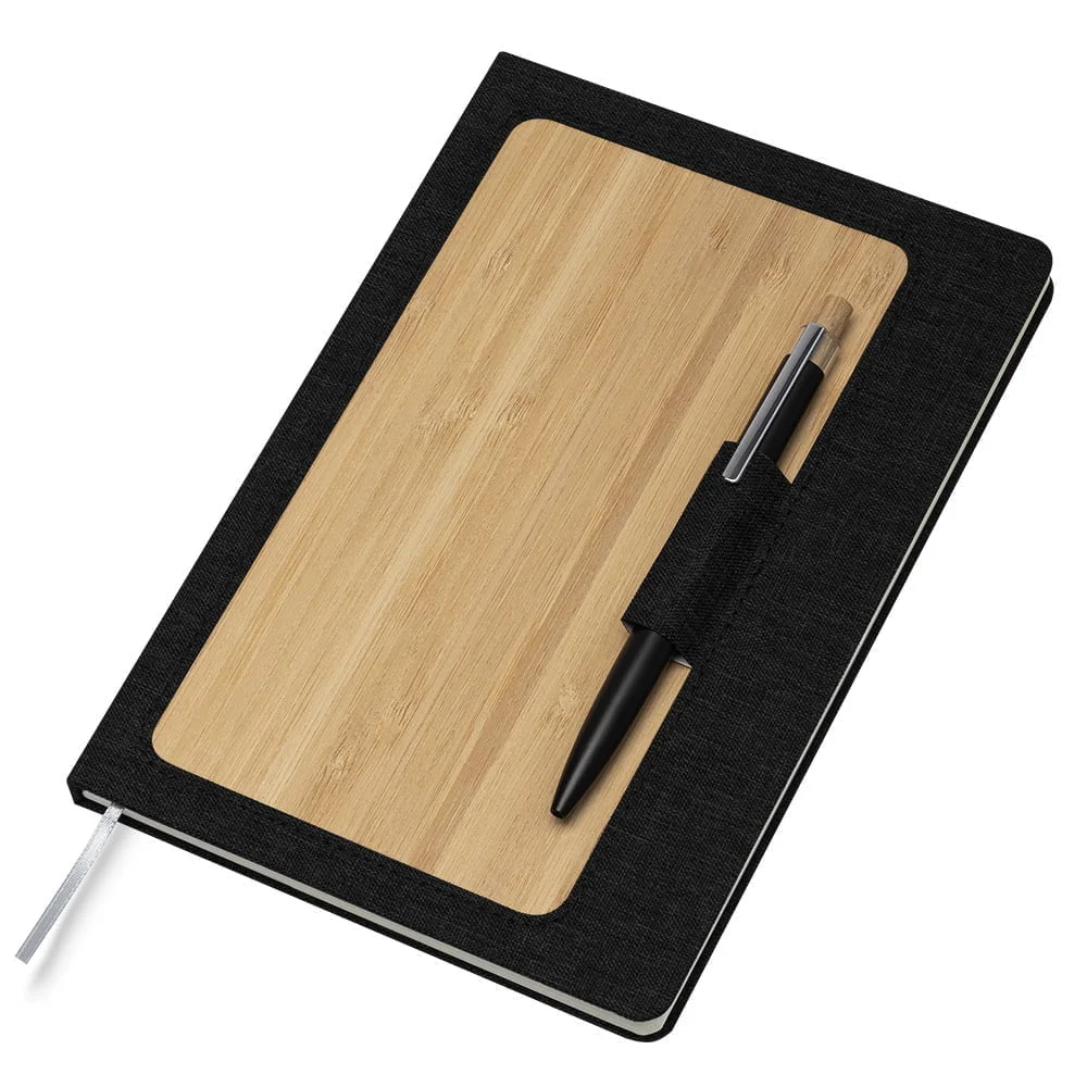 Kit Caderneta com Caneta - ACAD160 - Cadernos Brinde Personalizado - Zen Brindes