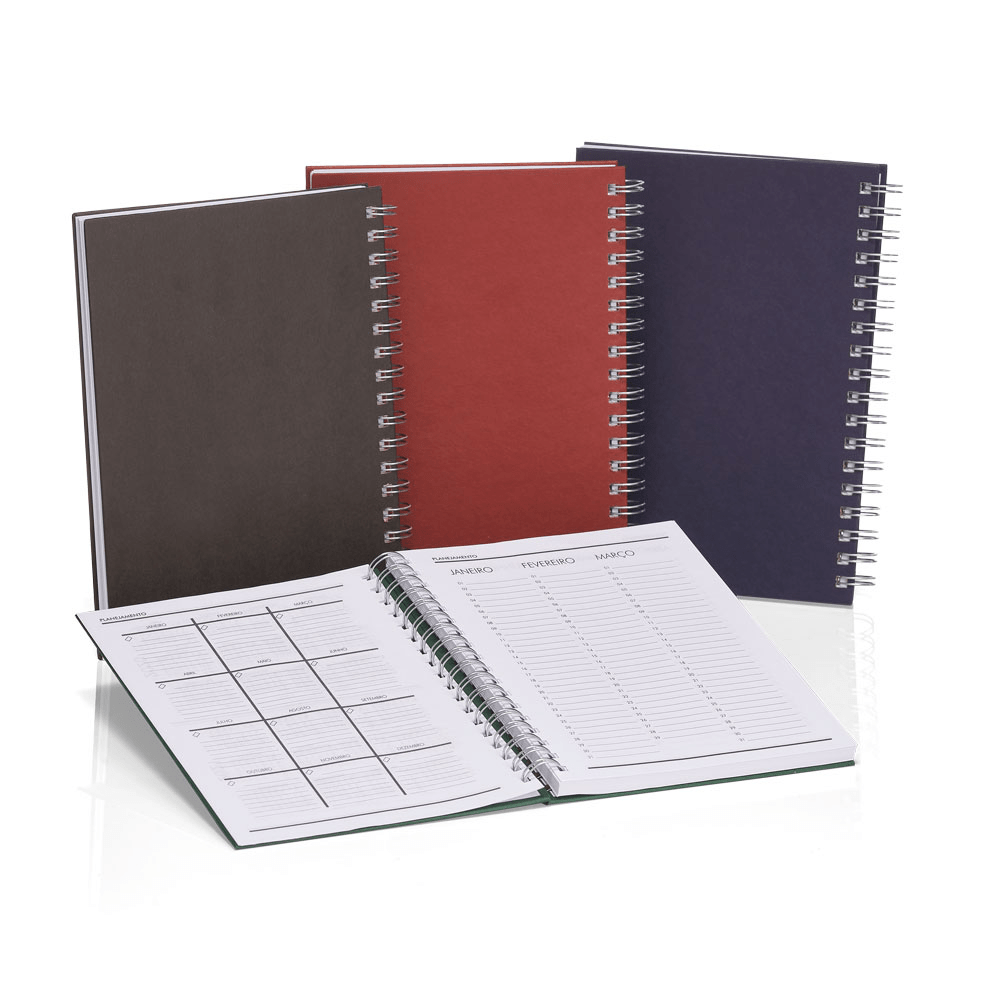 Caderno - ACAD330 - Cadernos Brinde Personalizado - Zen Brindes