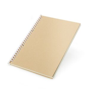 Caderno B5 Kraft - X05061 - Escritório e Papelaria Brinde Personalizado - Zen Brindes