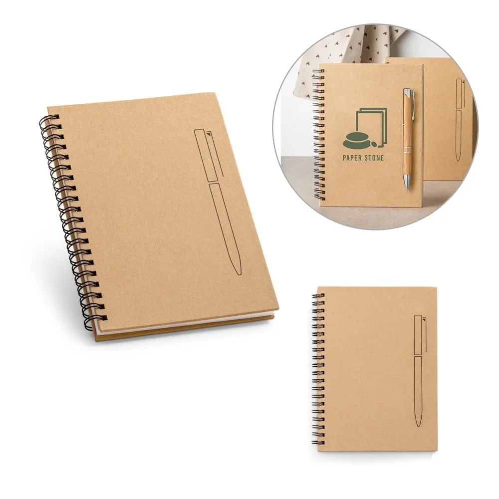 Caderno B6 Rock - S93419 - Cadernos Brinde Personalizado - Zen Brindes