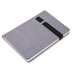 Caderno Porta Celular e Caneta Preto na Zen Brindes - Presente Personalizado