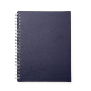 Caderno de Couro Sintético Azul na Zen Brindes - Presente Personalizado