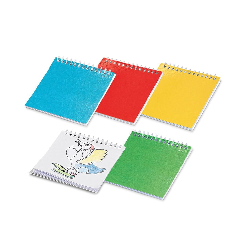 Caderno para colorir Cuckoo - S93466 - Lápis Brinde Personalizado - Zen Brindes